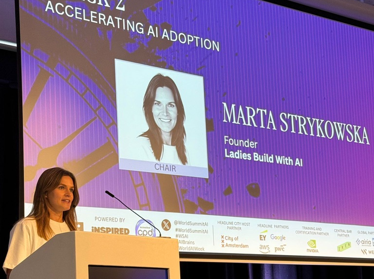 Chairing AI adoption track at World Summit AI